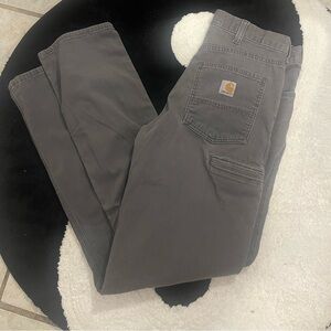 Carhartt grey carpenter pants